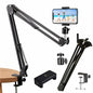Support Téléphone Flexible avec Bras Articulé pour Bureau