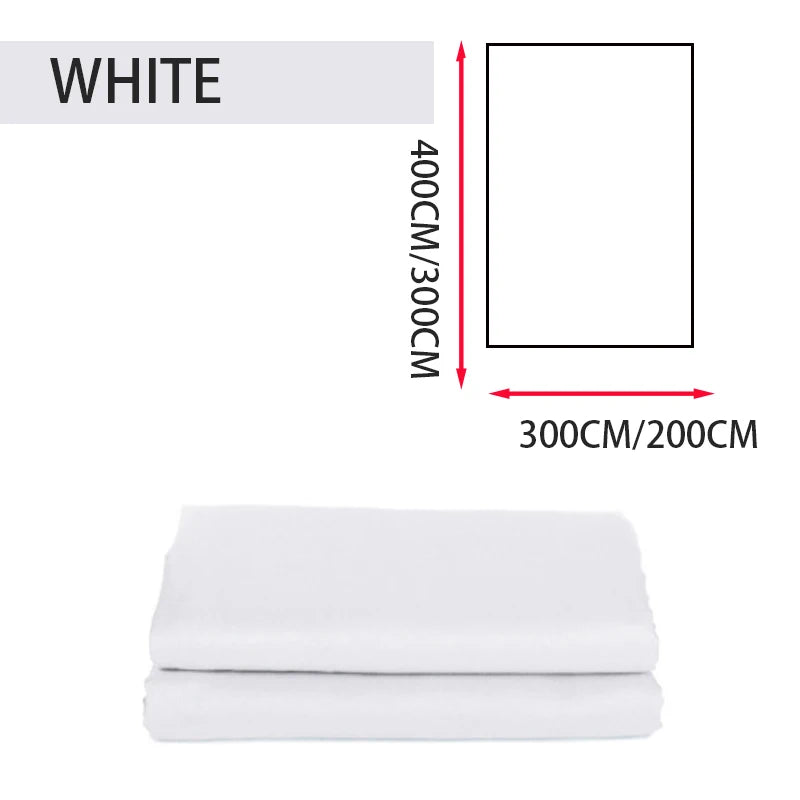 Toile de Fond Chroma Key Coton Lisse pour Studio Photo