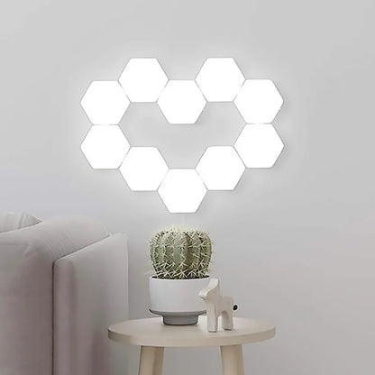 Panneau Lumineux LED Hexagonal Magnétique