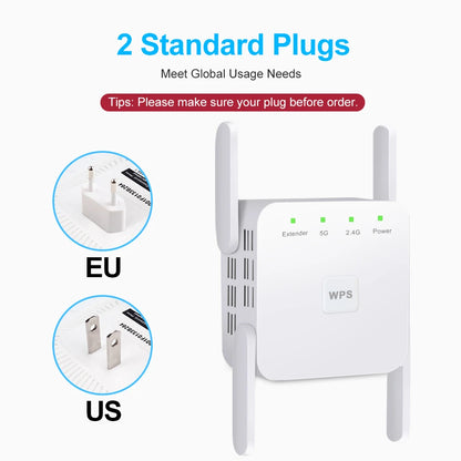 Répéteur WiFi AC1200 1200Mbps Double Bande