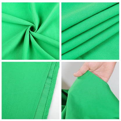 Toile de Fond Chroma Key Coton Lisse pour Studio Photo