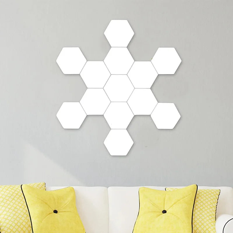 Panneau Lumineux LED Hexagonal Magnétique