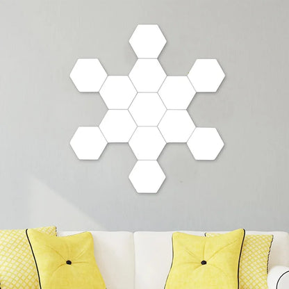 Panneau Lumineux LED Hexagonal Magnétique