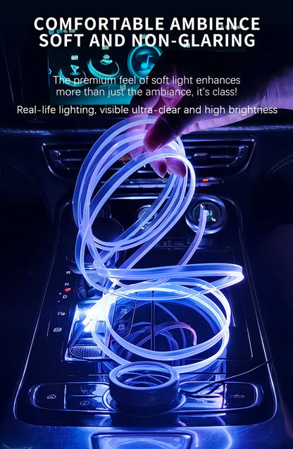 Bandes LED d’Ambiance pour Intérieur de Voiture