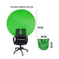 Toile de Fond Vert Pliable pour Photographie et Vidéo