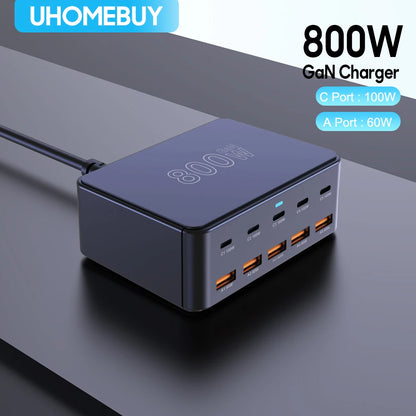 Chargeur GaN Multiport 100W USB-C Ultra Rapide