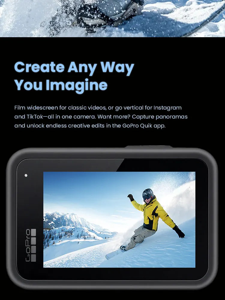 GoPro HERO 13 – Caméra d’Action 5.3K