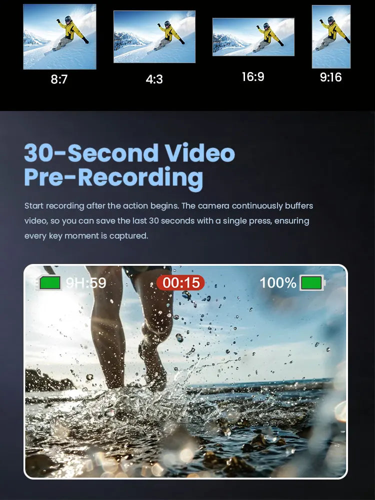 GoPro HERO 13 – Caméra d’Action 5.3K