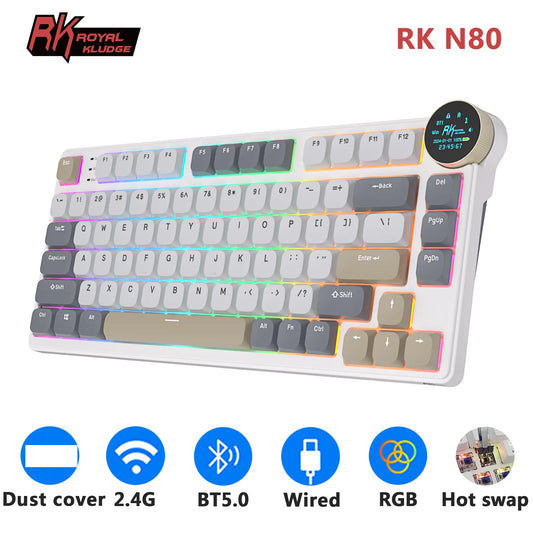 Clavier Mécanique Royal Kludge RK N80