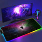 Tapis de Souris RGB Alienware Gaming XL Noir Lumineux