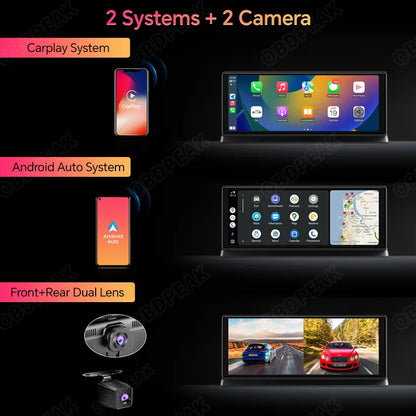 Caméra Tableau de Bord Sans Fil K2 Pro 4K