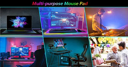 Tapis de Souris RGB Alienware Gaming XL Noir Lumineux