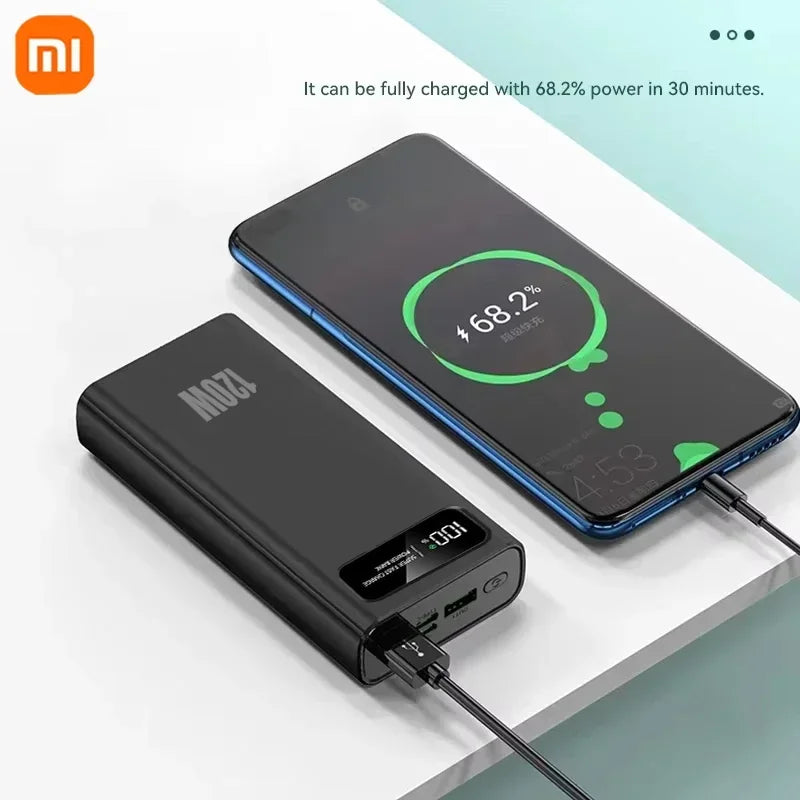 Batterie externe Haute Capacité 200000mAh Charge Rapide 120W