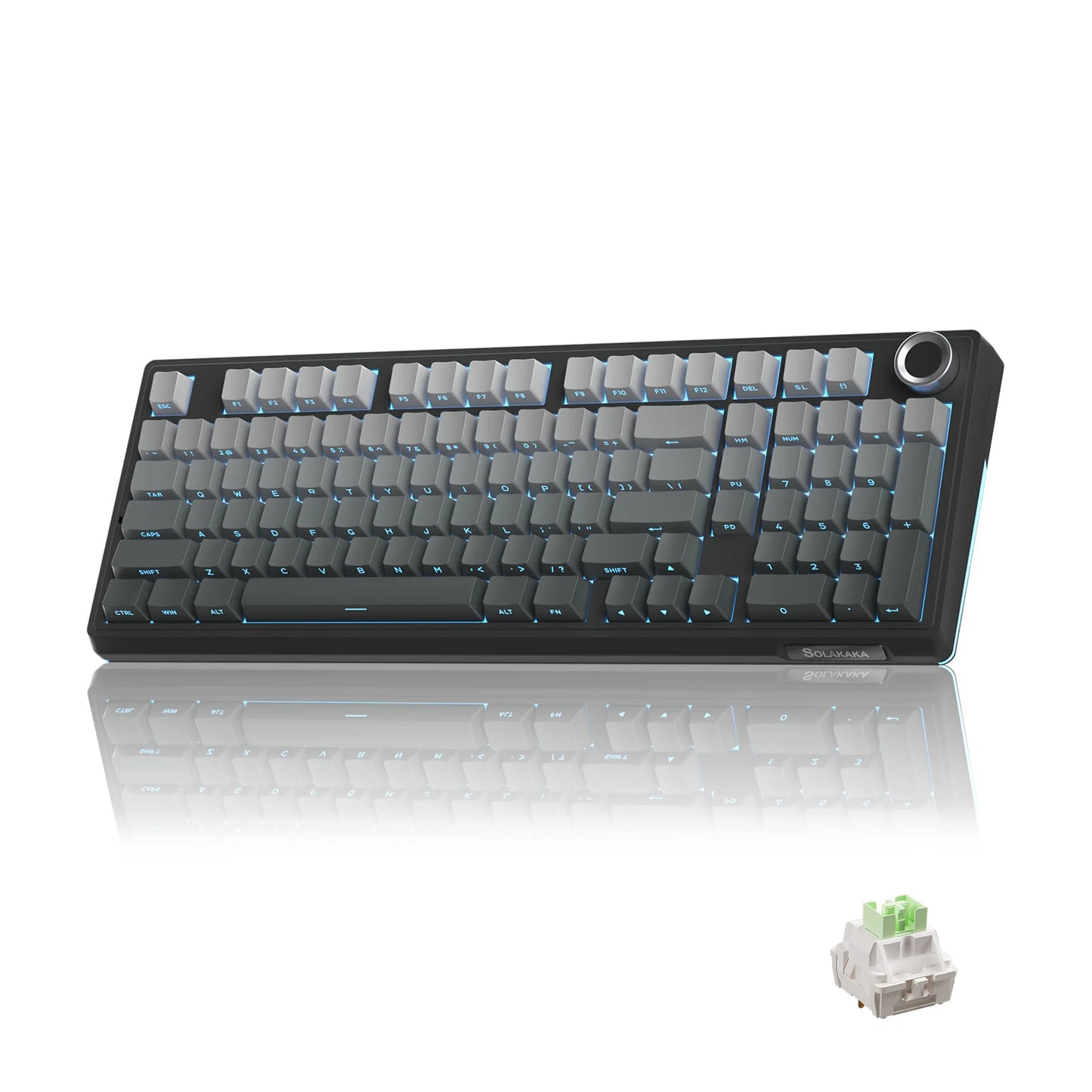 Clavier Pro Gaming sans fil SOLAKAKA Ki99 Pro