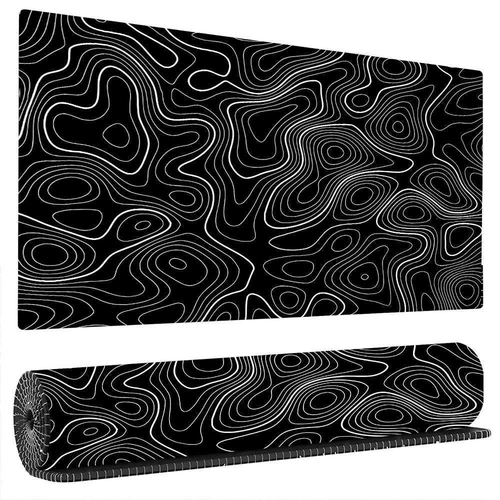 Grand Tapis de Souris Gaming Noir