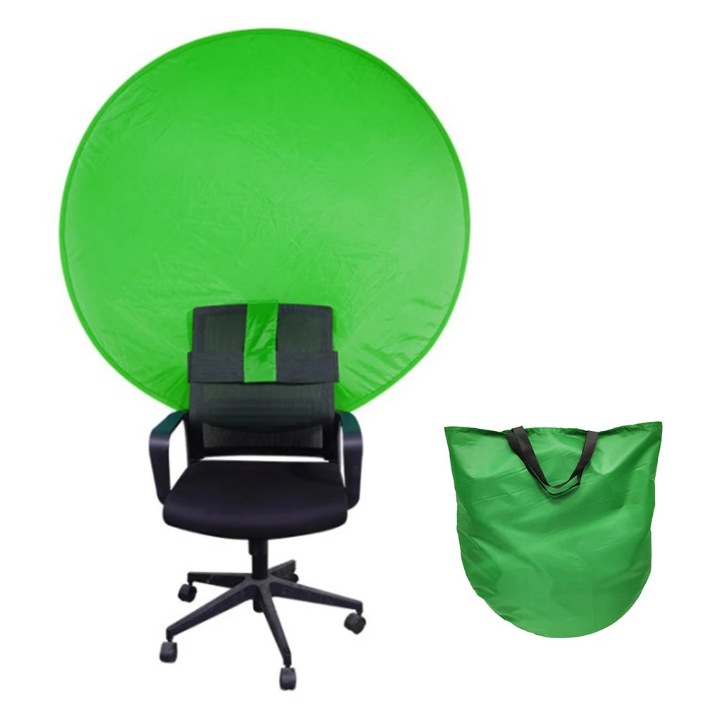 Toile de Fond Vert Pliable pour Photographie et Vidéo