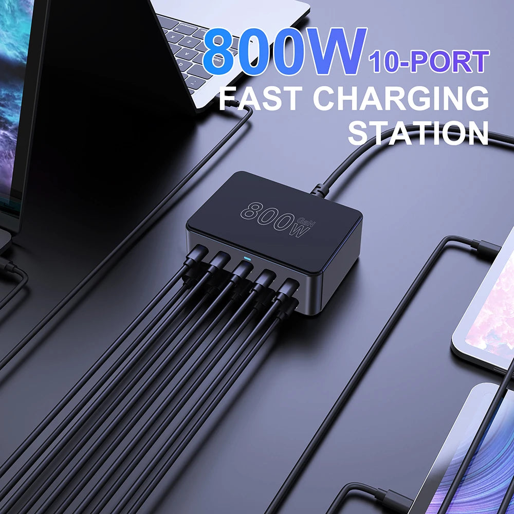 Chargeur GaN Multiport 100W USB-C Ultra Rapide