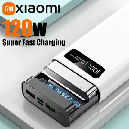 Batterie externe Haute Capacité 200000mAh Charge Rapide 120W