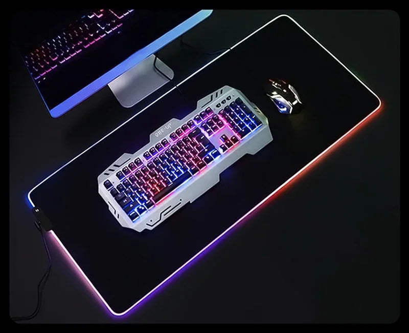 Tapis de Souris RGB Alienware Gaming XL Noir Lumineux