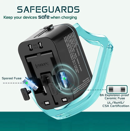 adaptateur de voyage universel