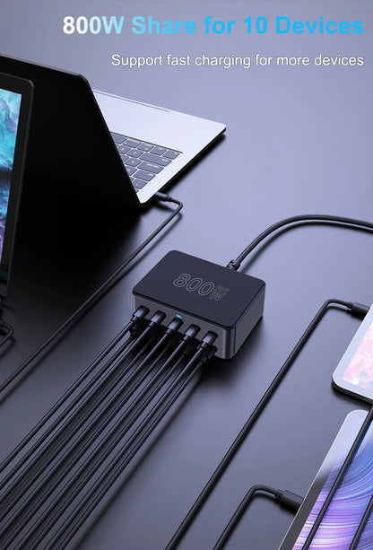 Chargeur GaN Multiport 100W USB-C Ultra Rapide