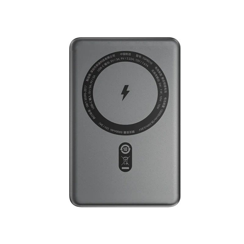 Batterie Externe Magnétique MOVESPEED S10 10000mAh Charge Rapide Sans Fil