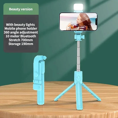 Trépied Selfie Sans Fil pour Smartphone avec Télécommande Bluetooth