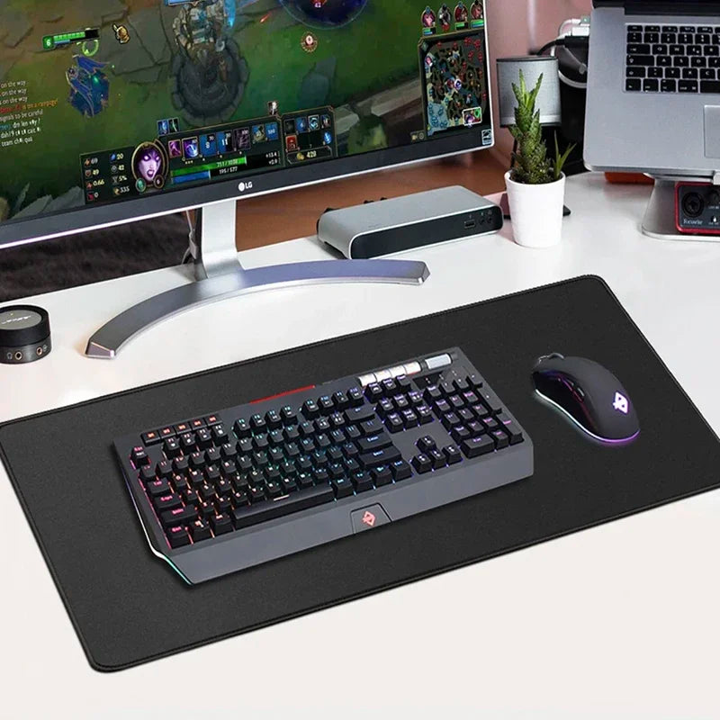 Grand Tapis de Souris Gaming Noir