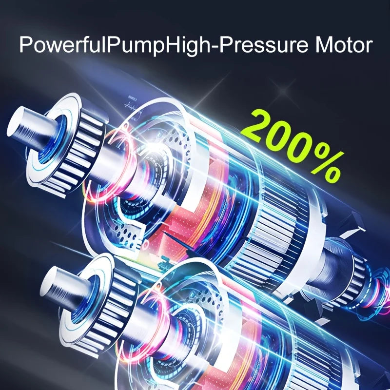 Compresseur d’Air pour pneu voiture Portable 150 PSI Sans Fil