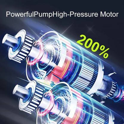 Compresseur d’Air pour pneu voiture Portable 150 PSI Sans Fil