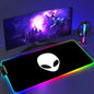 Tapis de Souris RGB Alienware Gaming XL Noir Lumineux