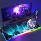 Tapis de Souris RGB Alienware Gaming XL Noir Lumineux