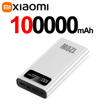 Batterie externe Haute Capacité 200000mAh Charge Rapide 120W