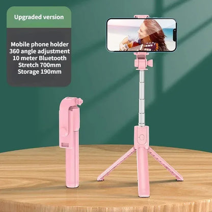 Trépied Selfie Sans Fil pour Smartphone avec Télécommande Bluetooth