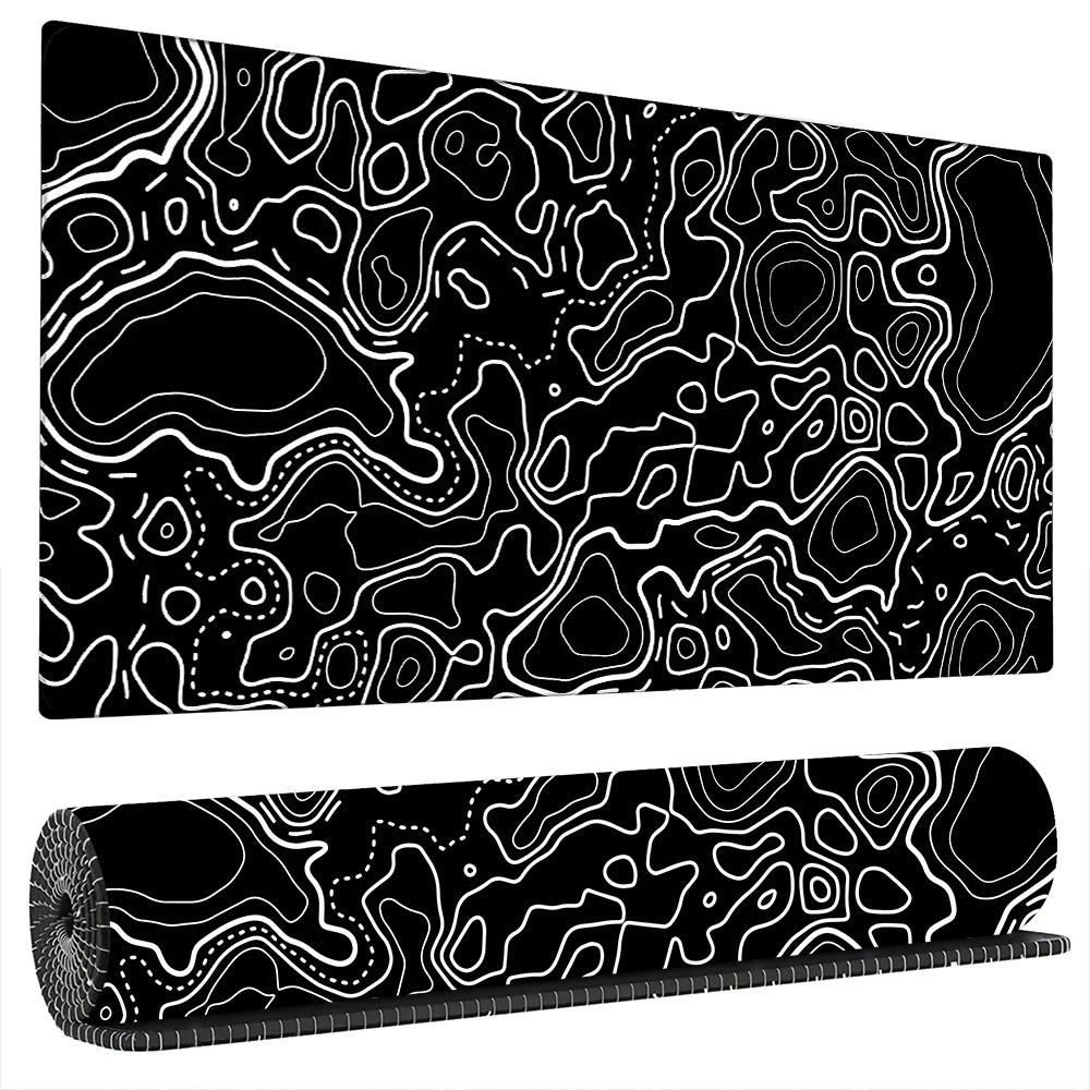 Grand Tapis de Souris Gaming Noir