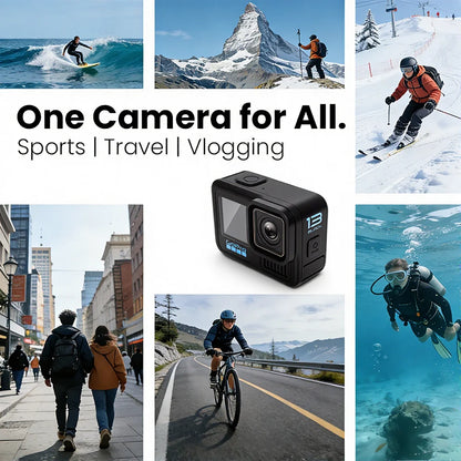 GoPro HERO 13 – Caméra d’Action 5.3K