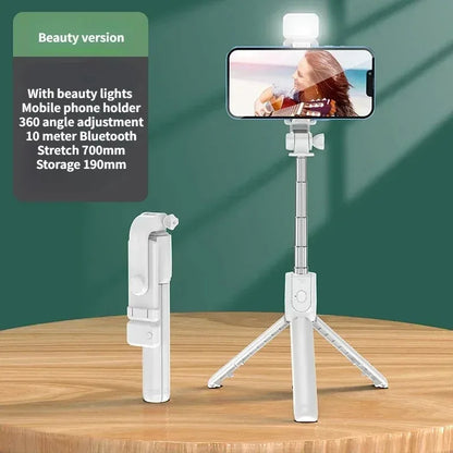 Trépied Selfie Sans Fil pour Smartphone avec Télécommande Bluetooth