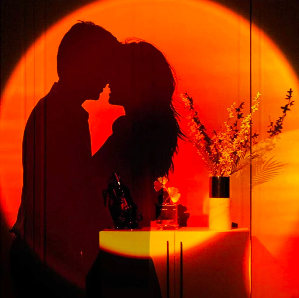 projecteur coucher de soleil lampe LED/veilleuse