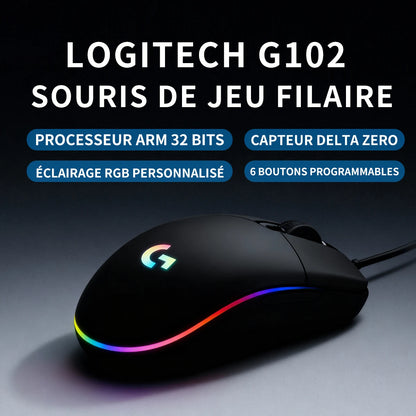 Logitech G PRO X / G102 – Souris Gaming Esports