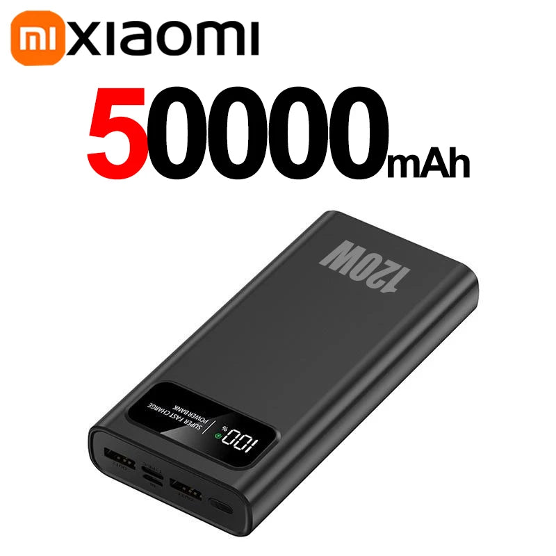 Batterie externe Haute Capacité 200000mAh Charge Rapide 120W
