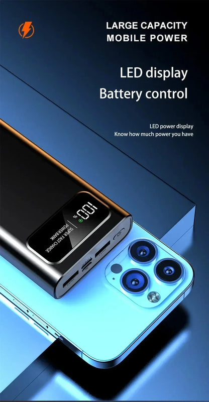 Batterie externe Haute Capacité 200000mAh Charge Rapide 120W