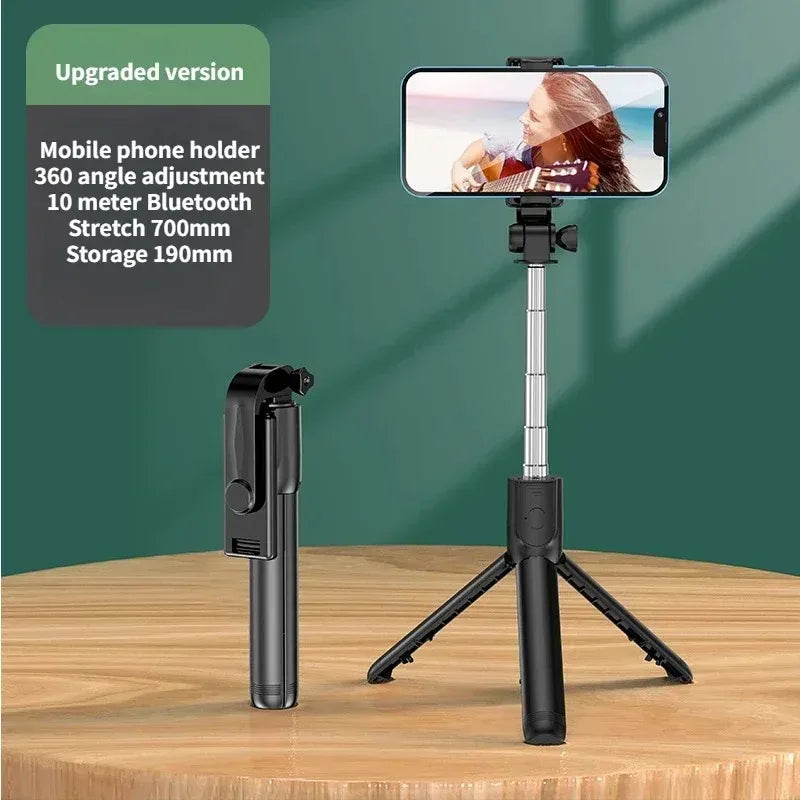 Trépied Selfie Sans Fil pour Smartphone avec Télécommande Bluetooth