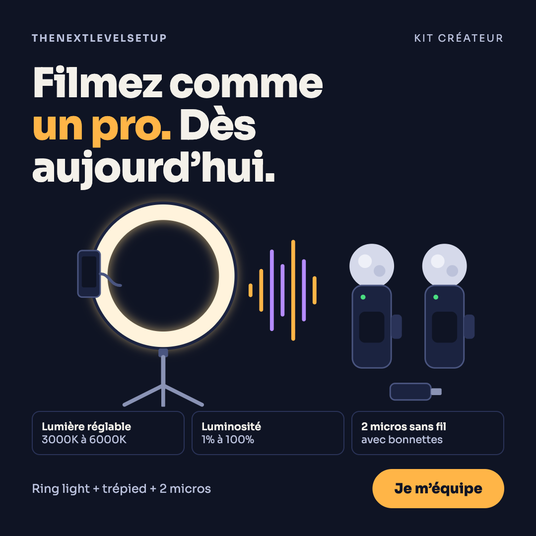 Créateur, prêt à tourner